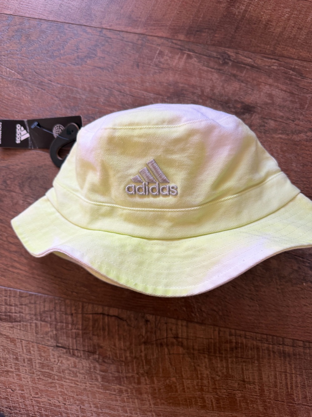 adidas NWT Yellow Tie-Dye Bucket Hat